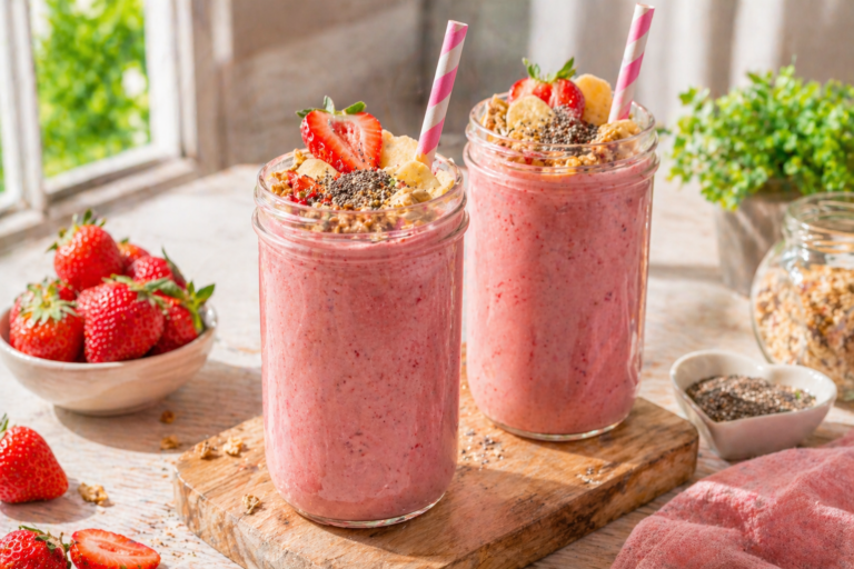 Strawberry Banana Smoothie