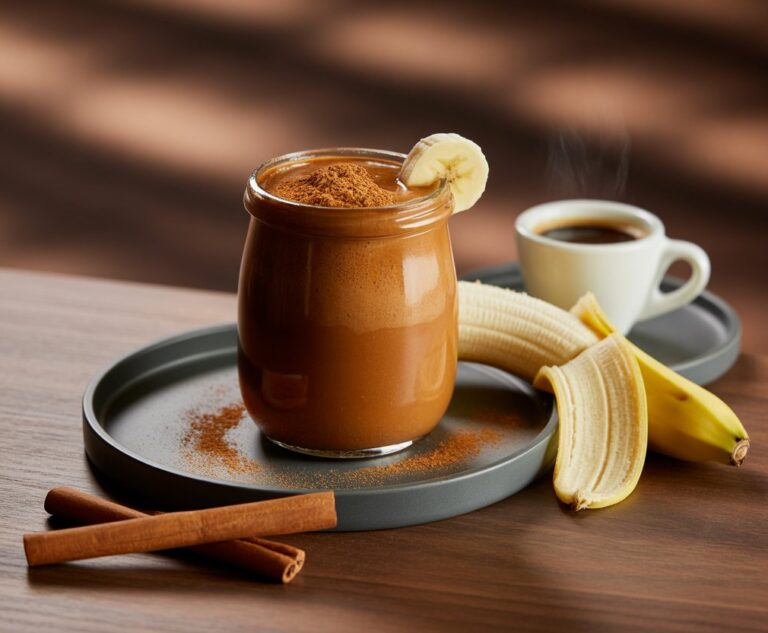 This Banana Coffee Smoothie Melts Stubborn Belly Fat Fast